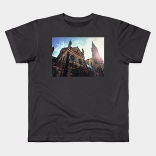 Roman Catholic Cathedral Notre Dame of Strasbourg Kids T-Shirt